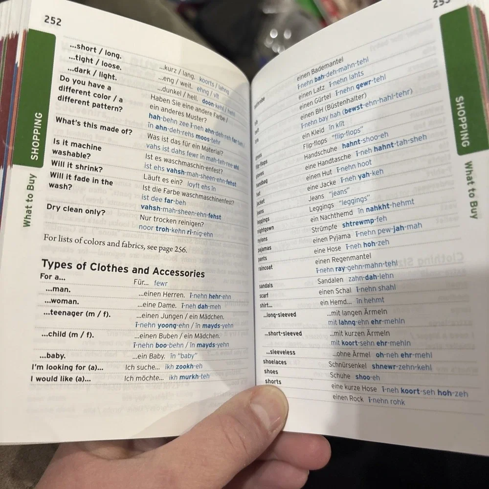 Rick Steves Germany Phrase Book And Dictionary Paperback